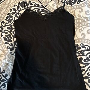 L No Boundaries Black Camisole